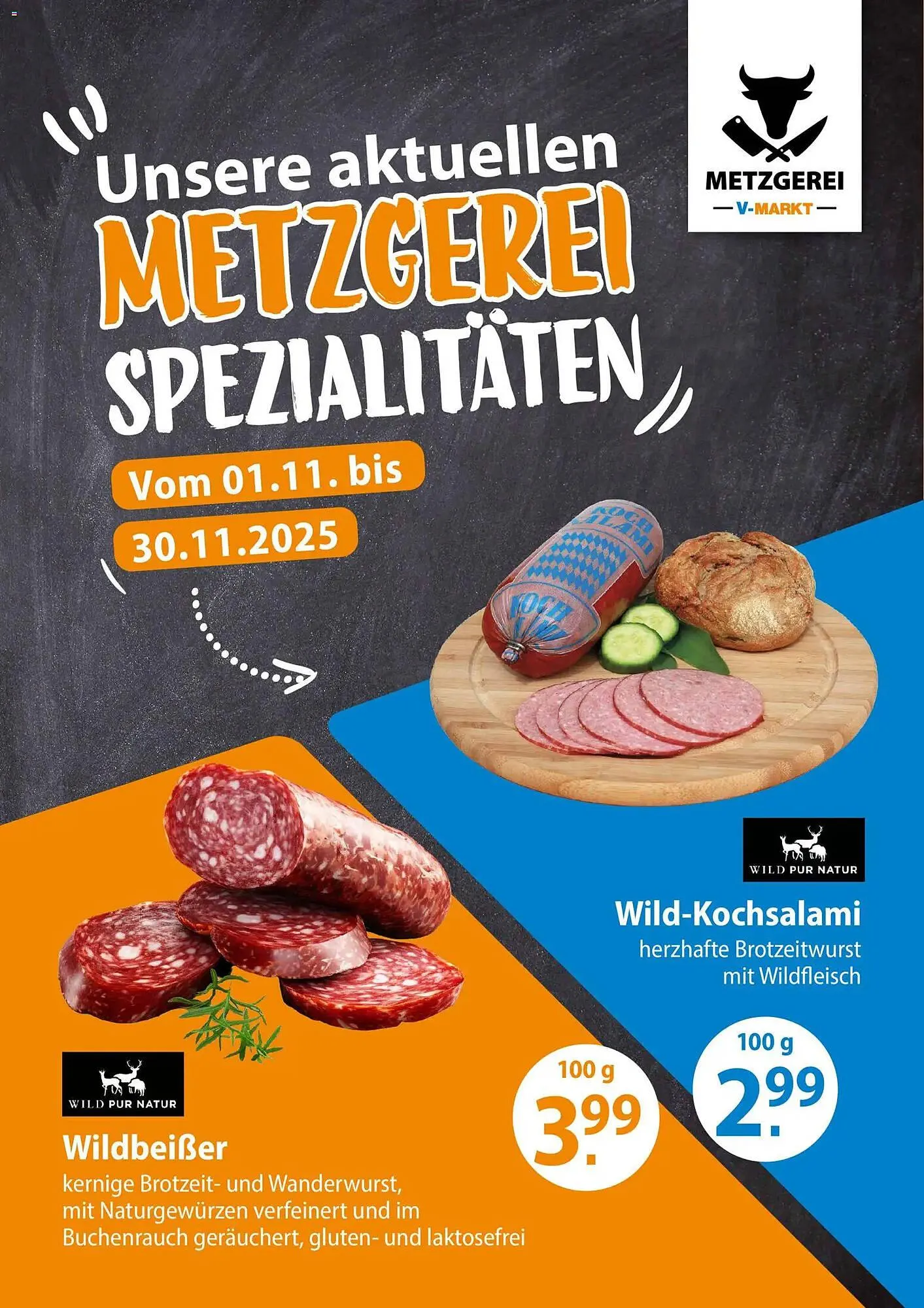 V Markt Prospekt von 1. November bis 30. November 2025 - Prospekt seite 1