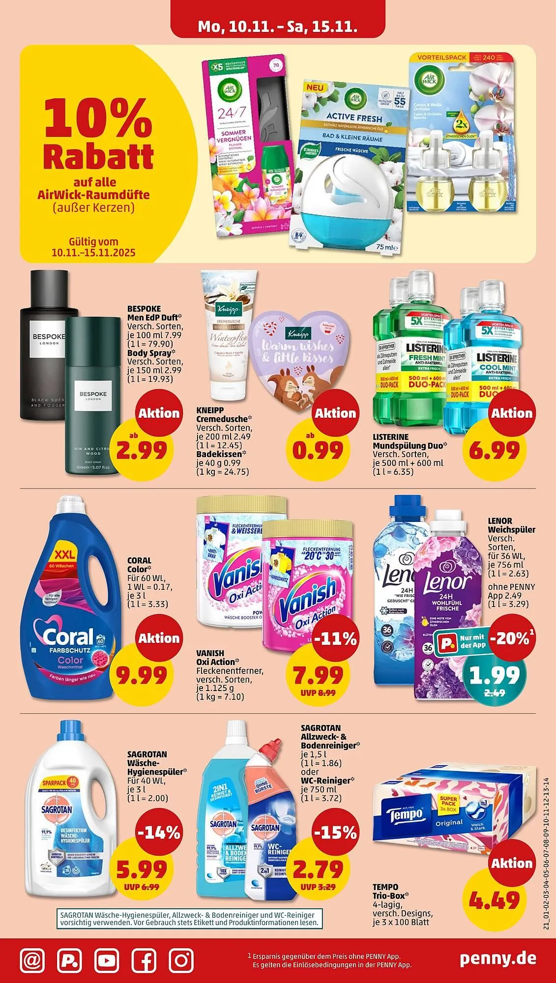PENNY Prospekt von 10. November bis 15. November 2025 - Prospekt seite 21