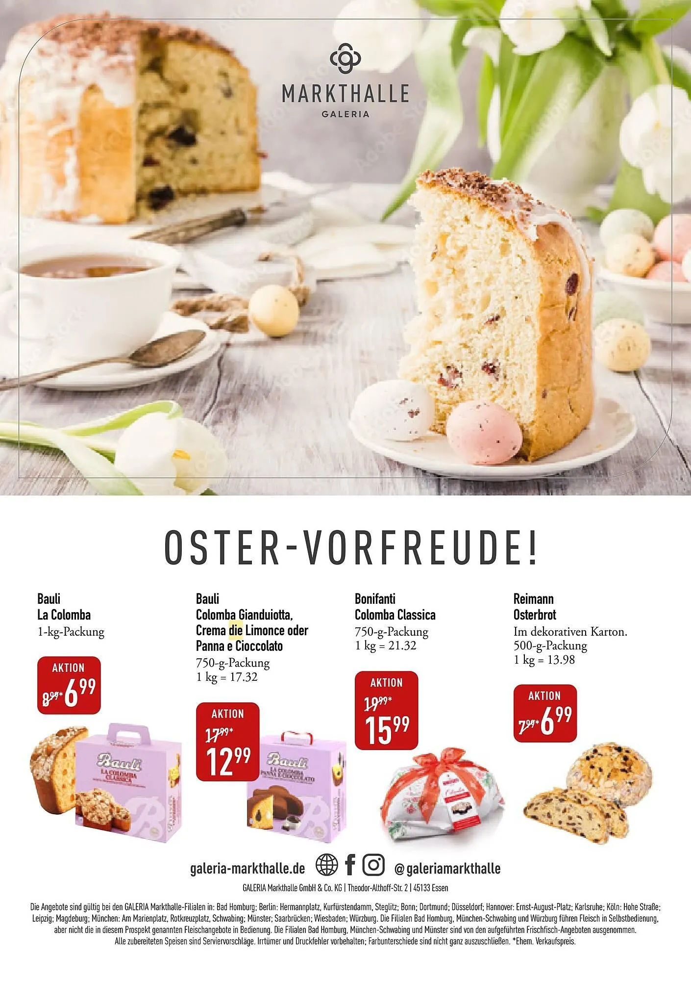 Galeria Markthalle Prospekt von 7. April bis 14. April 2025 - Prospekt seite 12