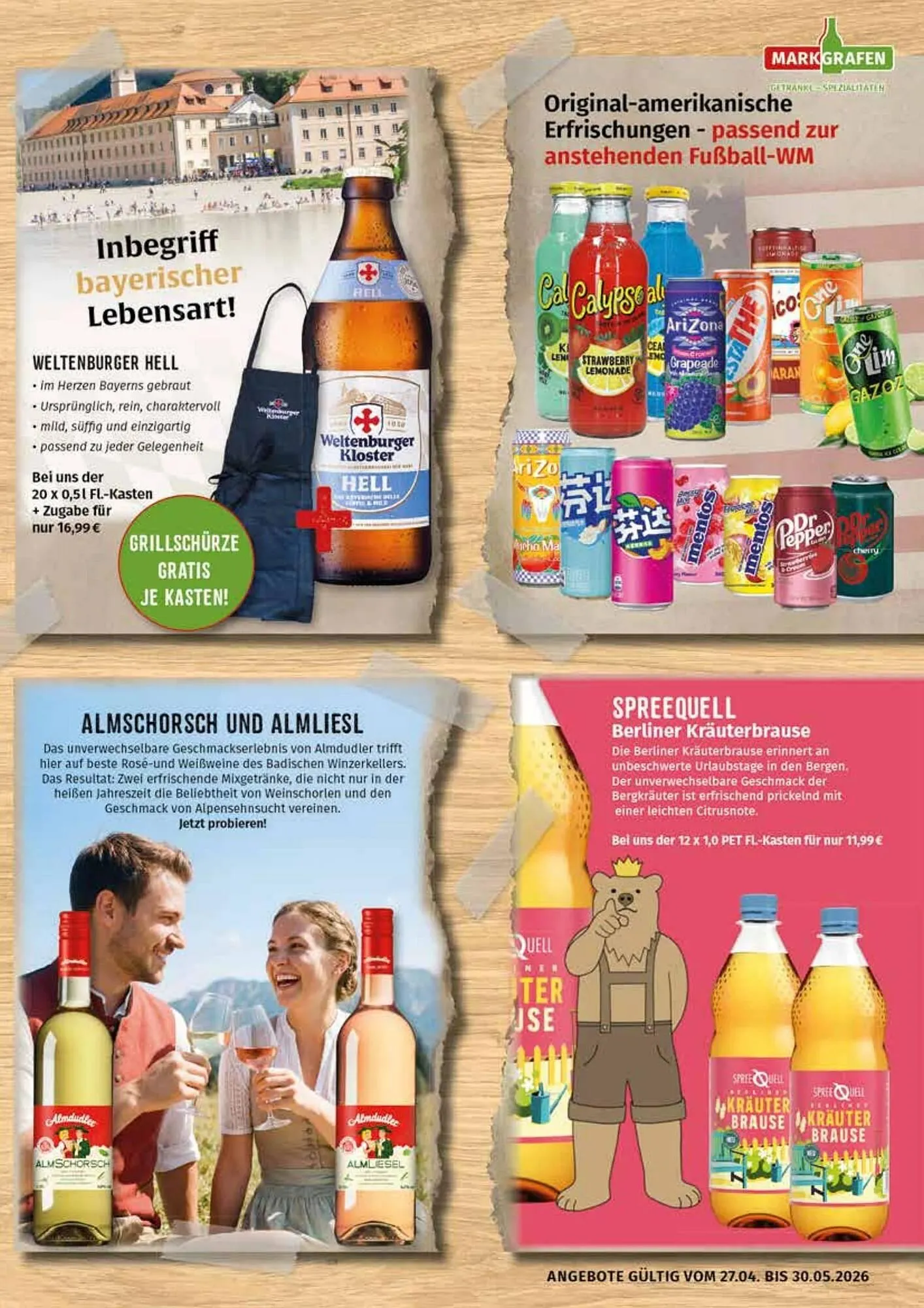 Markgrafen Prospekt von 27. April bis 31. Mai 2026 - Prospekt seite 5