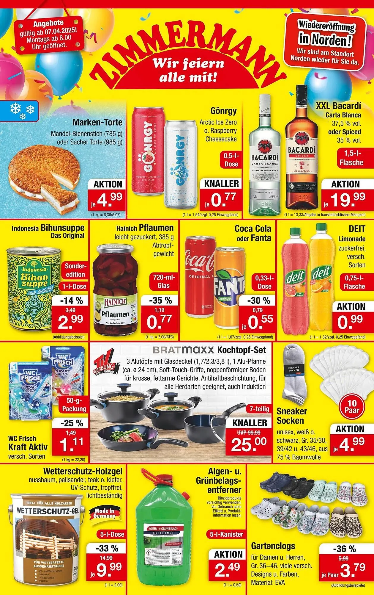 Zimmermann Prospekt von 7. April bis 14. April 2025 - Prospekt seite 1