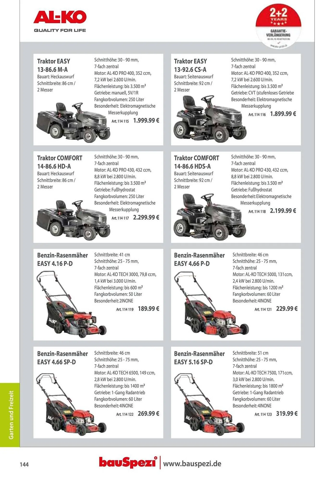 BauSpezi Prospekt von 15. April bis 31. Dezember 2026 - Prospekt seite 146