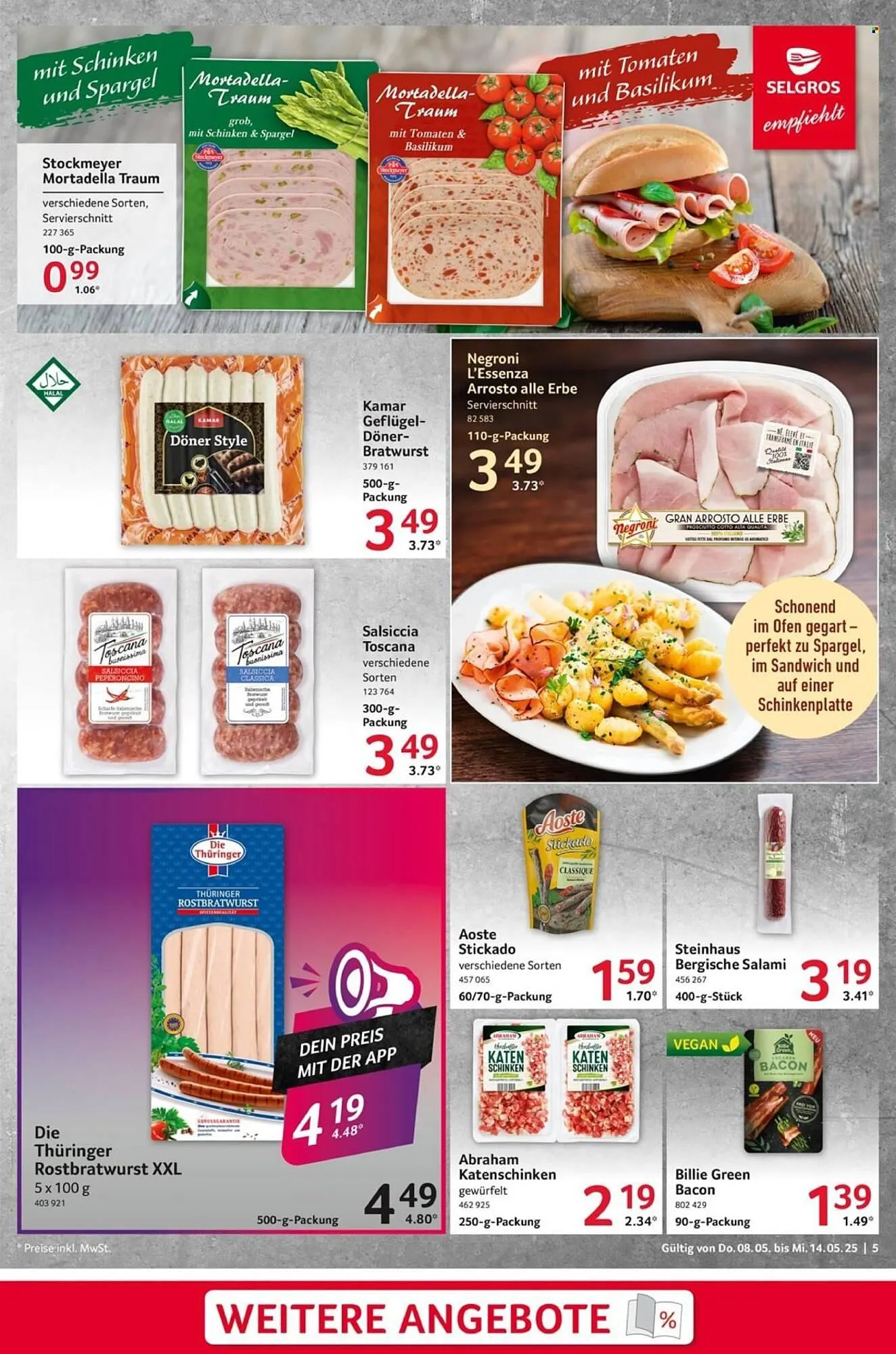 Selgros Prospekt von 8. Mai bis 14. Mai 2025 - Prospekt seite 5