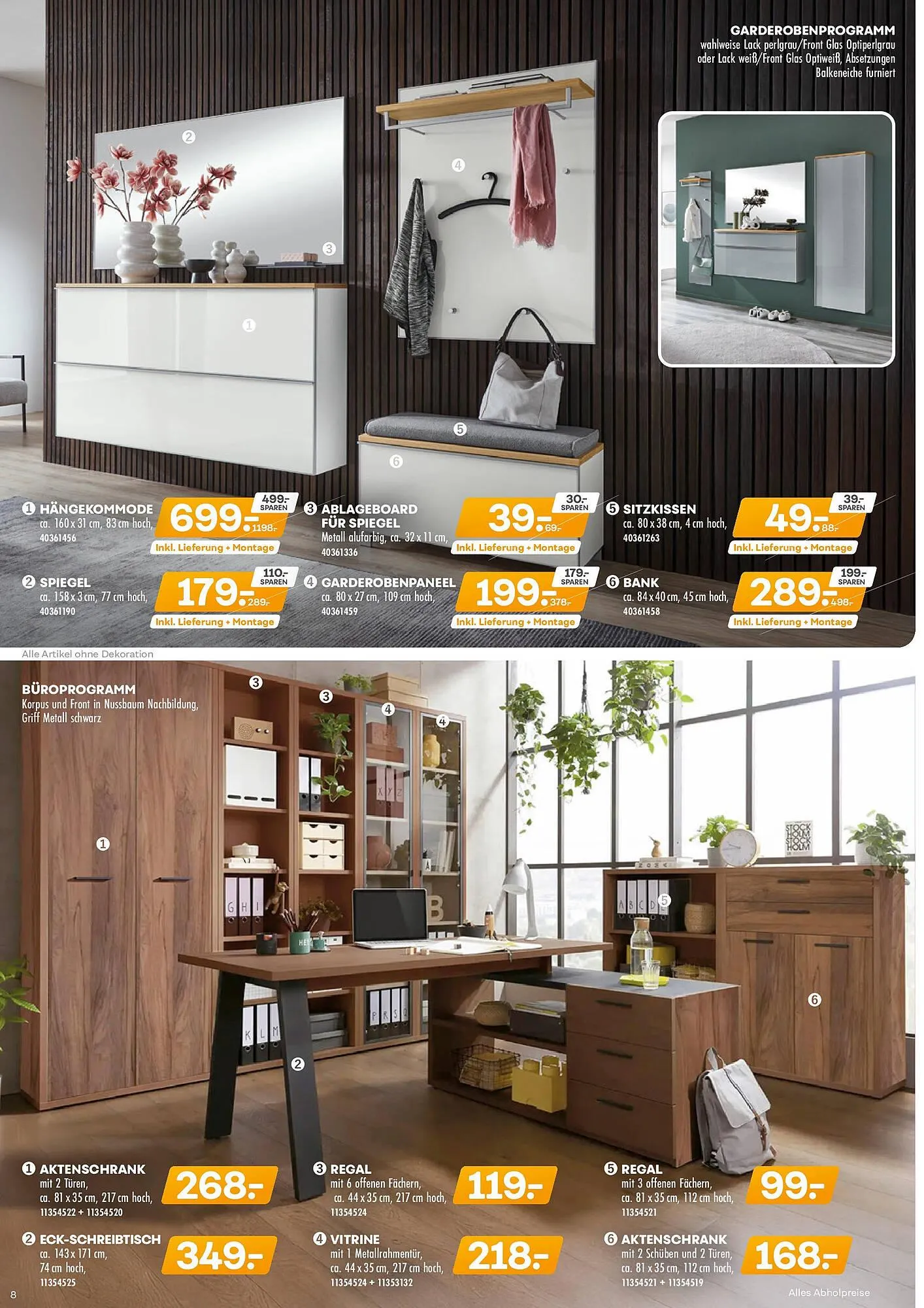 Möbel Kraft Prospekt von 7. Oktober bis 4. November 2025 - Prospekt seite 8