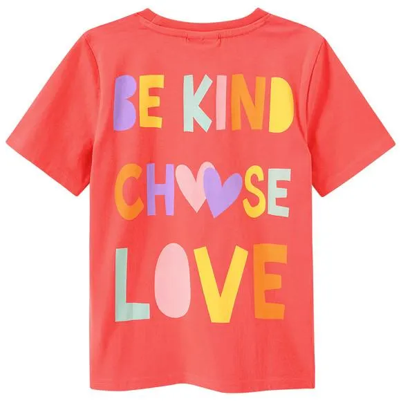 Kinder T-Shirt mit Message-Print
