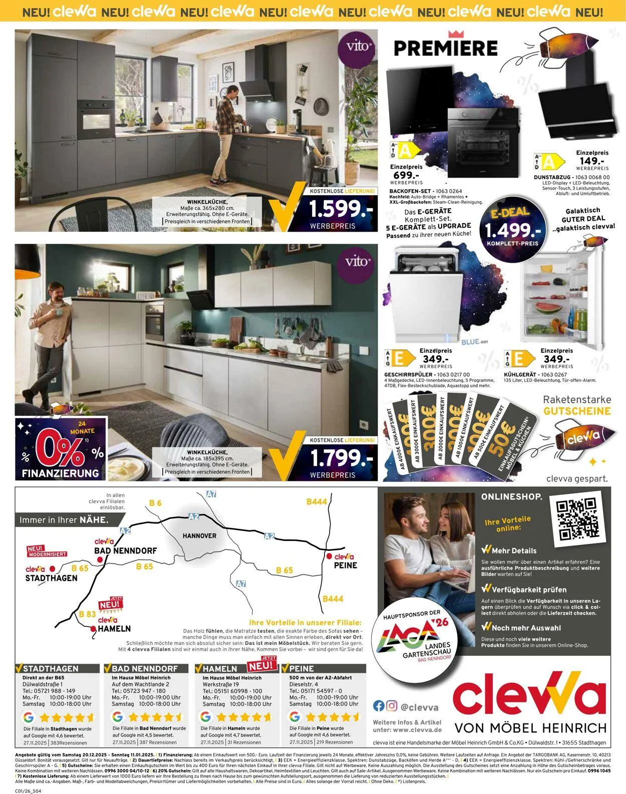 Möbel Heinrich Aktueller Prospekt von 20. Dezember bis 11. Januar 2026 - Prospekt seite 16