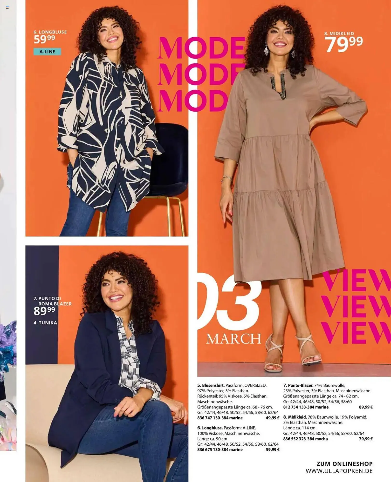 Ulla Popken Prospekt von 1. März bis 31. März 2025 - Prospekt seite 85