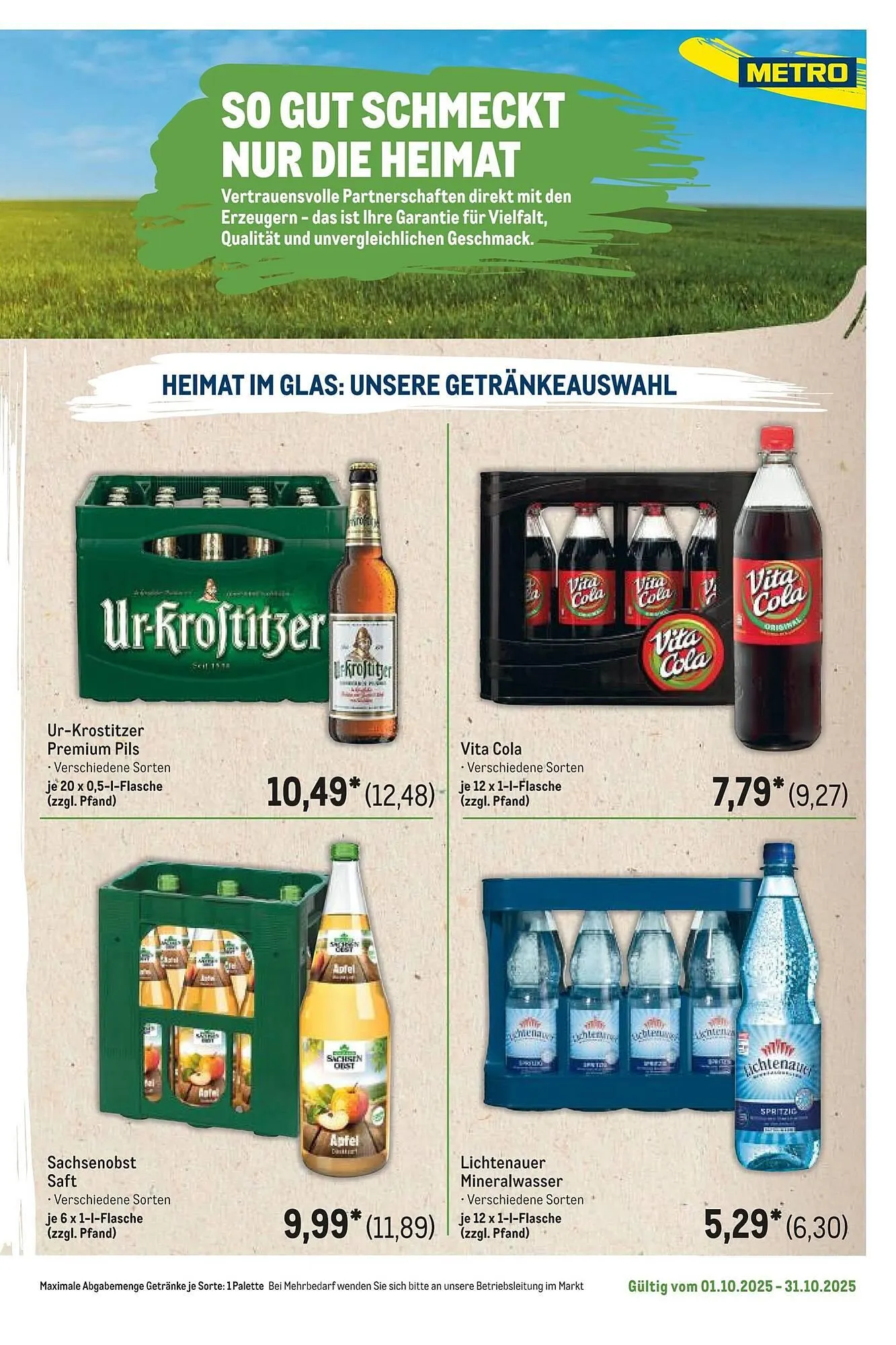 METRO Prospekt von 1. Oktober bis 31. Oktober 2025 - Prospekt seite 85