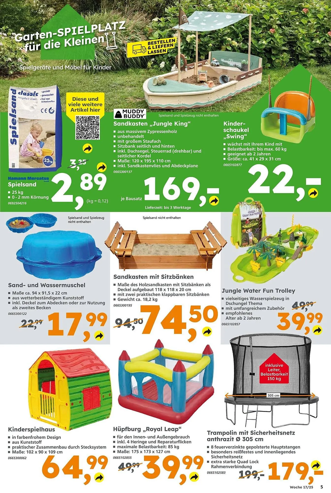 Globus Baumarkt Prospekt von 20. April bis 26. April 2025 - Prospekt seite 5