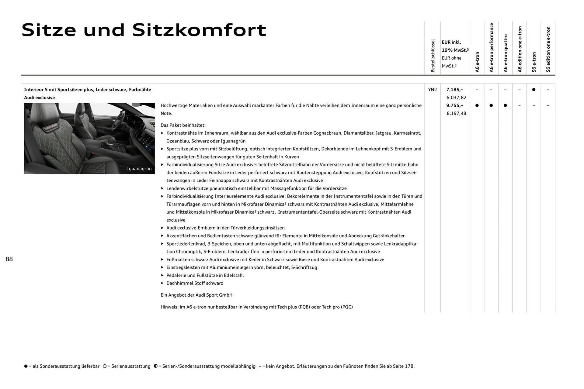 Audi Prospekt von 11. August bis 11. August 2026 - Prospekt seite 88