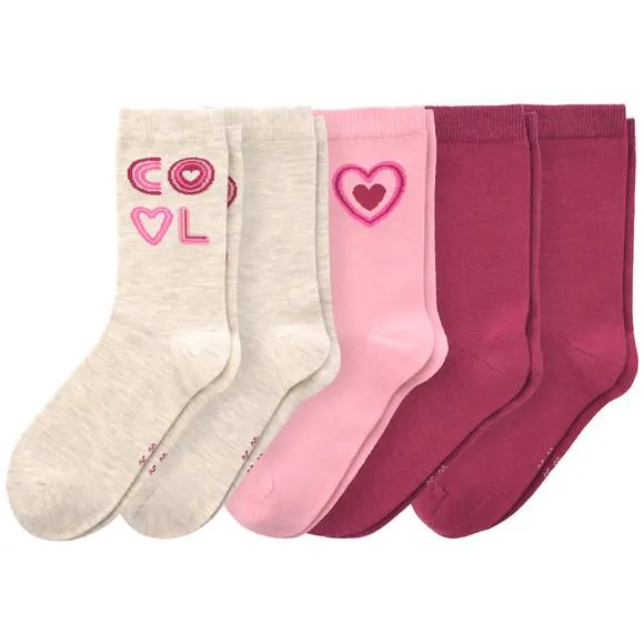 5 Paar Mädchen Socken im Set