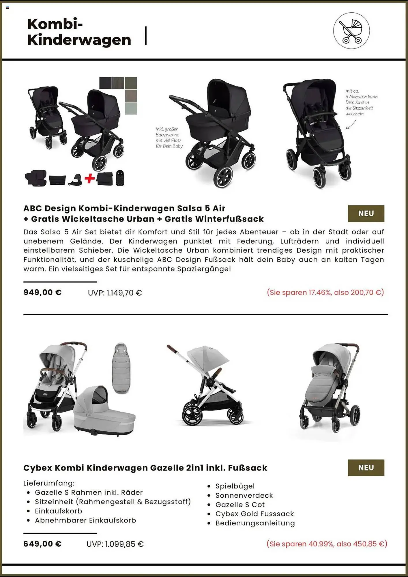 Babyprofi Babymarkt Prospekt von 14. April bis 1. Mai 2025 - Prospekt seite 2