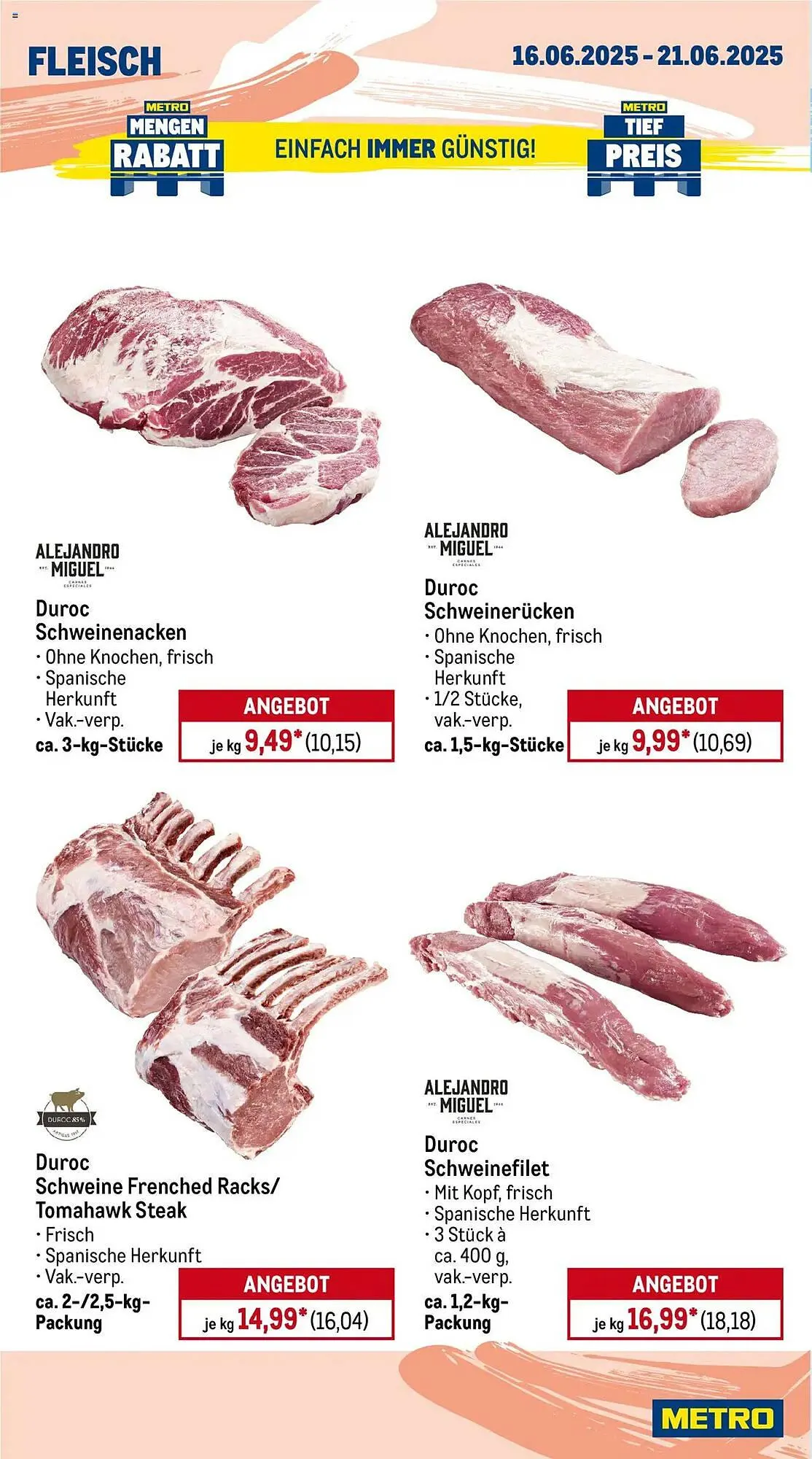 METRO Prospekt von 16. Juni bis 21. Juni 2025 - Prospekt seite 4
