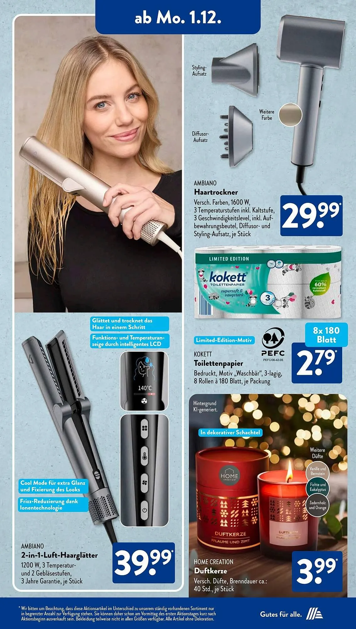 Aldi Süd Prospekt von 1. Dezember bis 7. Dezember 2025 - Prospekt seite 7