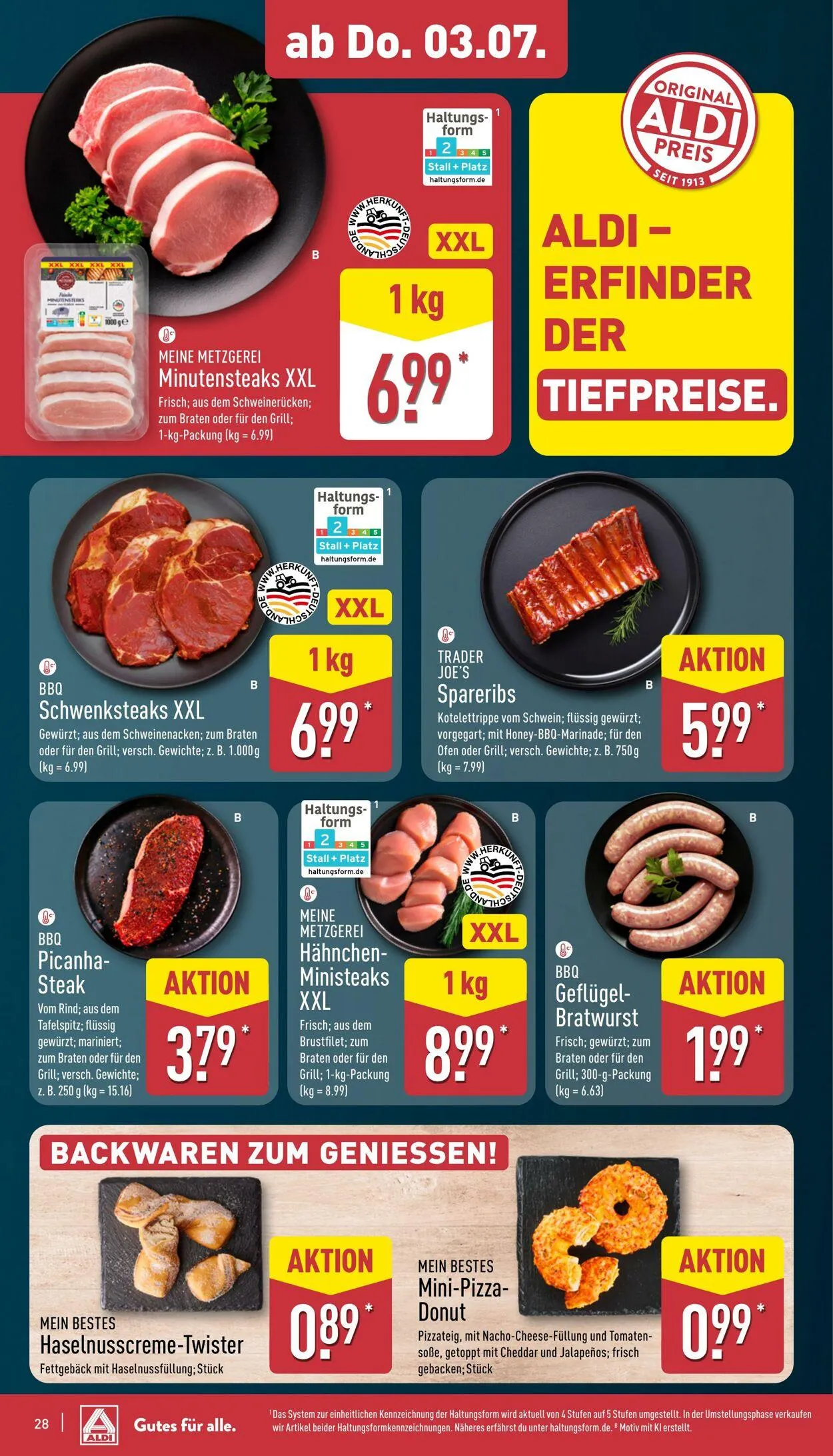 Aldi-Nord von 30. Juni bis 5. Juli 2025 - Prospekt seite 31