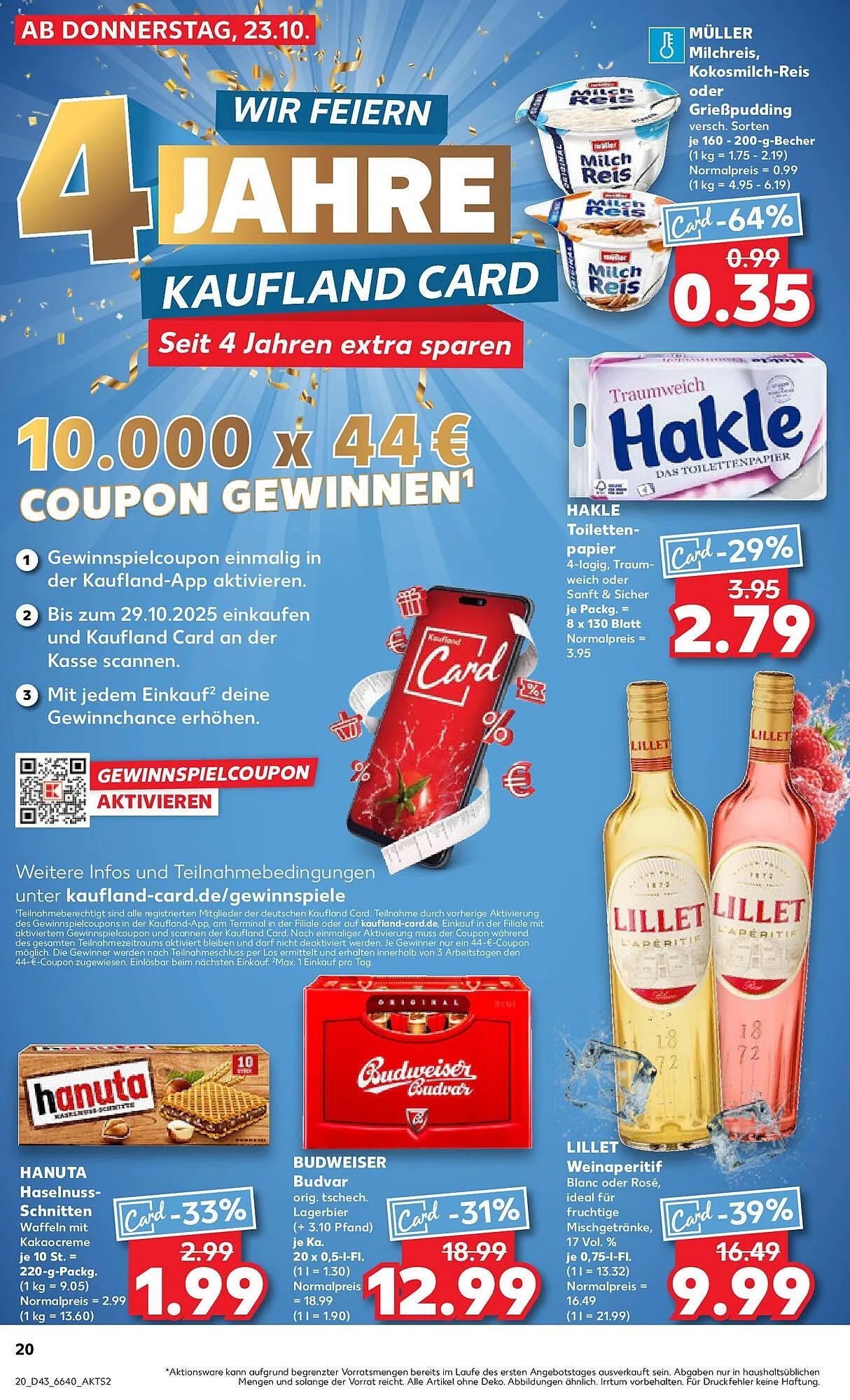 Kaufland Prospekt von 26. Oktober bis 29. Oktober 2025 - Prospekt seite 20