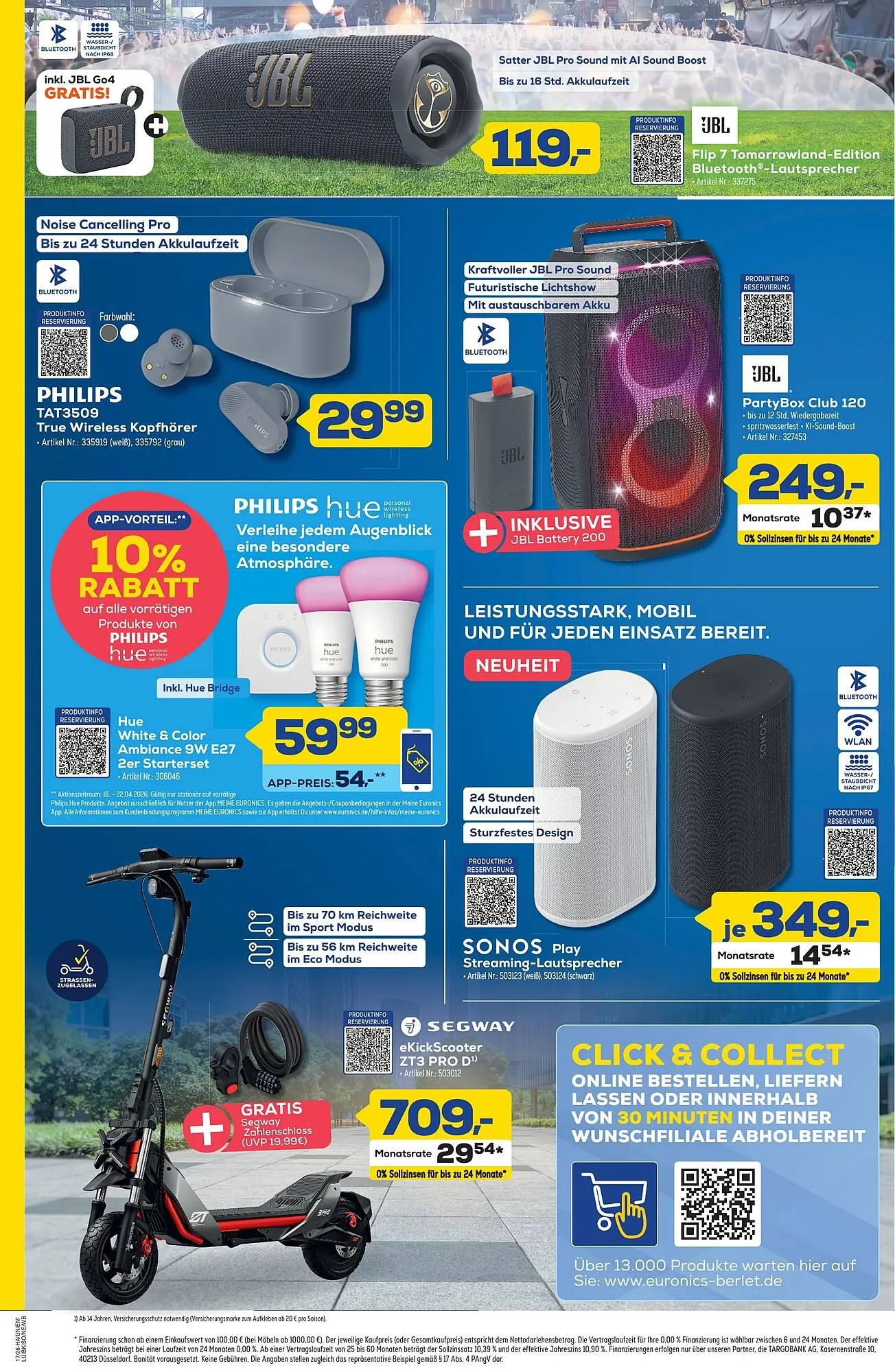 Euronics Berlet Prospekt von 16. April bis 22. April 2026 - Prospekt seite 4