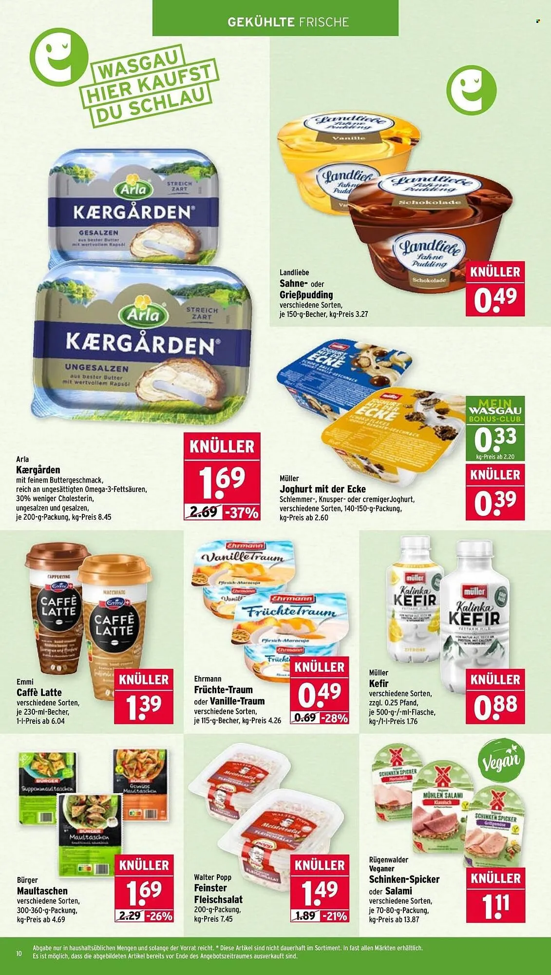 Wasgau Prospekt von 20. April bis 25. April 2026 - Prospekt seite 10