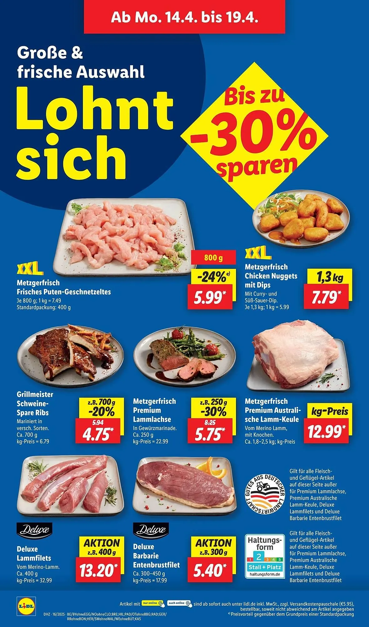Lidl Prospekt von 14. April bis 20. April 2025 - Prospekt seite 12