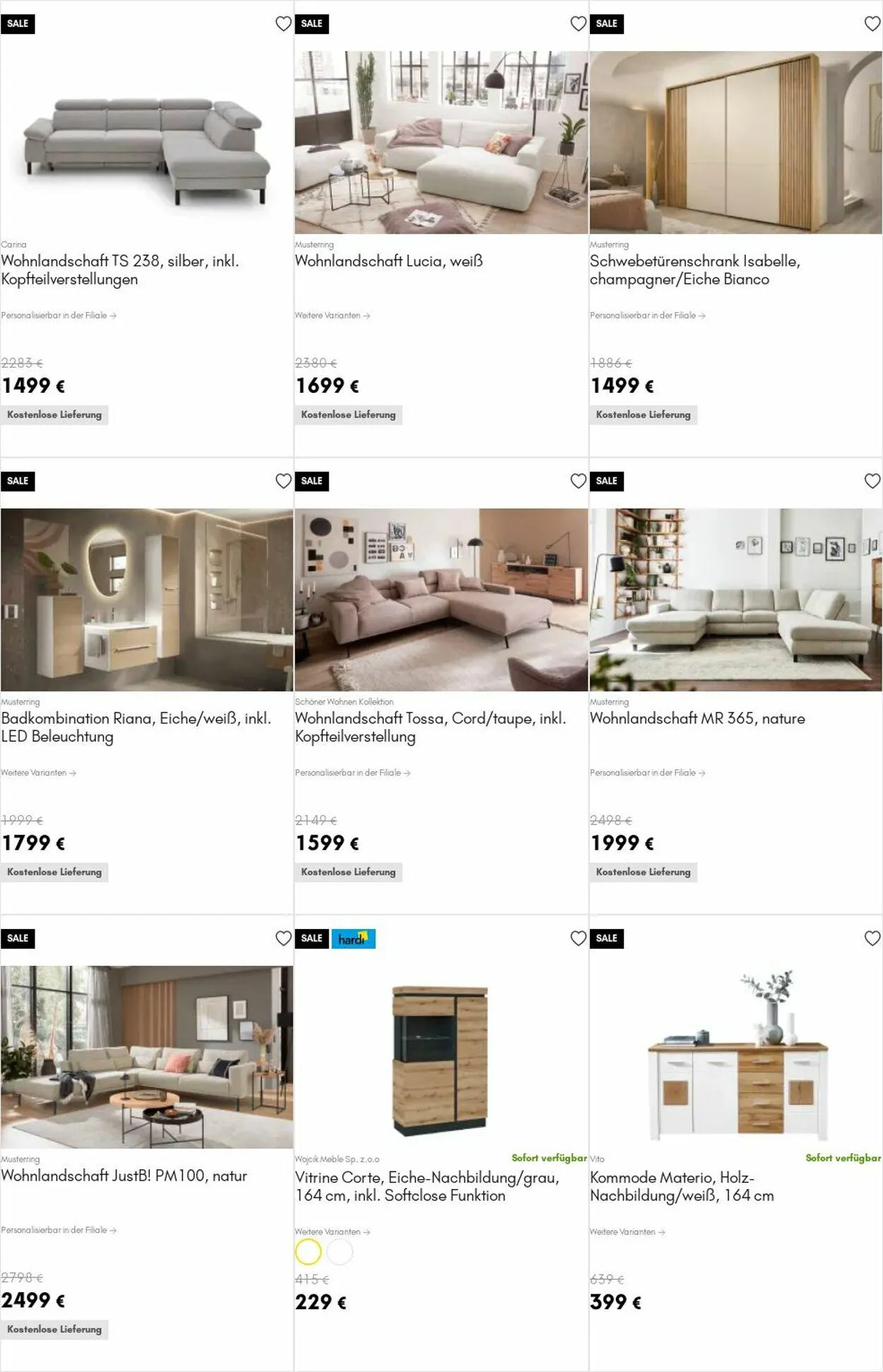 HARDECK Aktueller Prospekt von 25. August bis 3. September 2025 - Prospekt seite 1