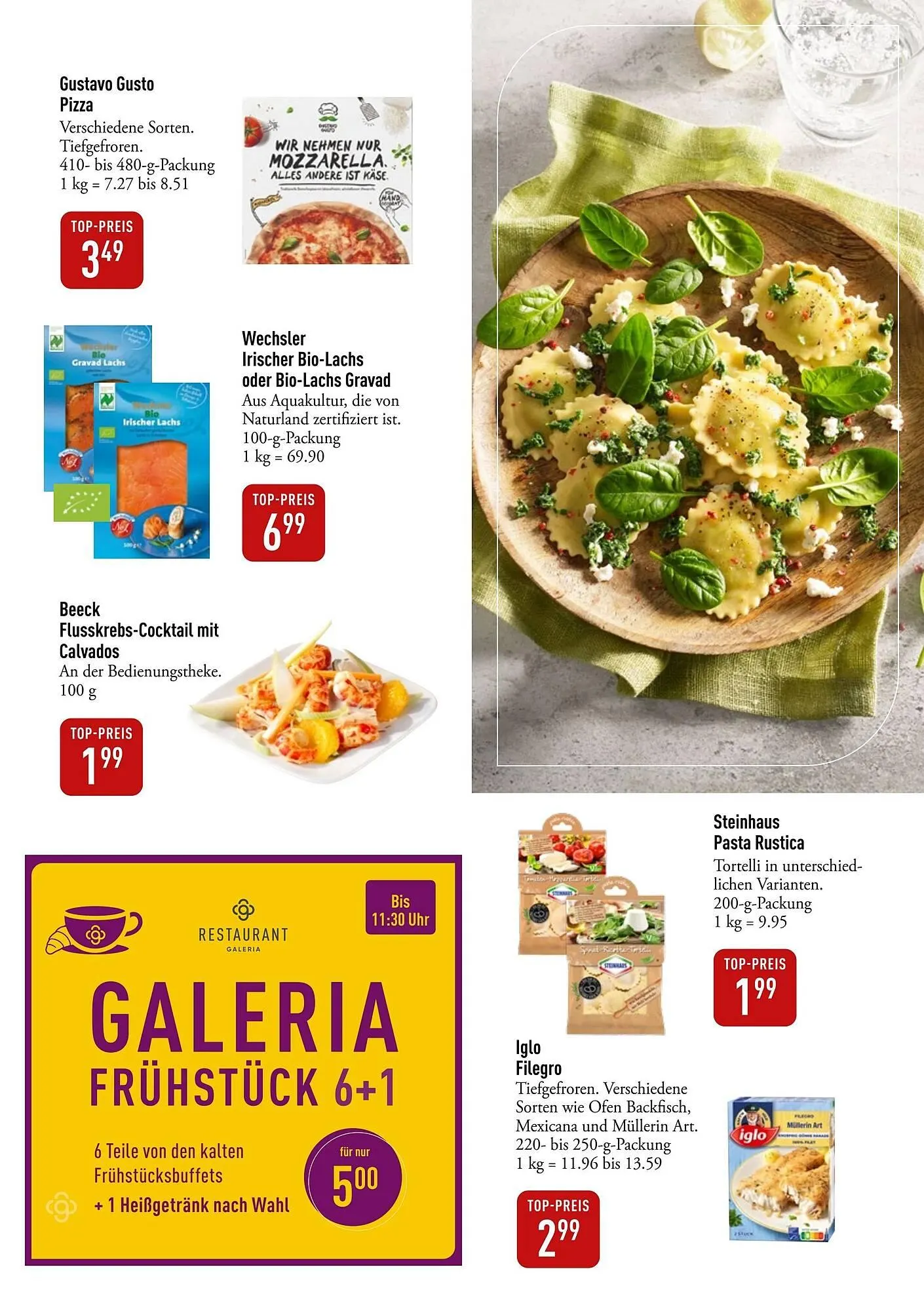 Galeria Markthalle Prospekt von 28. Juli bis 4. August 2025 - Prospekt seite 6