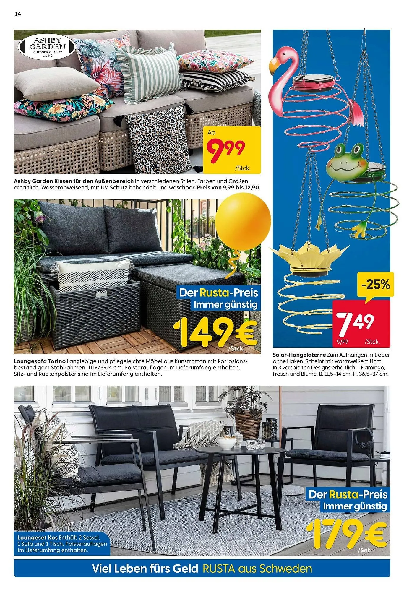 Rusta Prospekt von 25. April bis 1. Mai 2026 - Prospekt seite 14