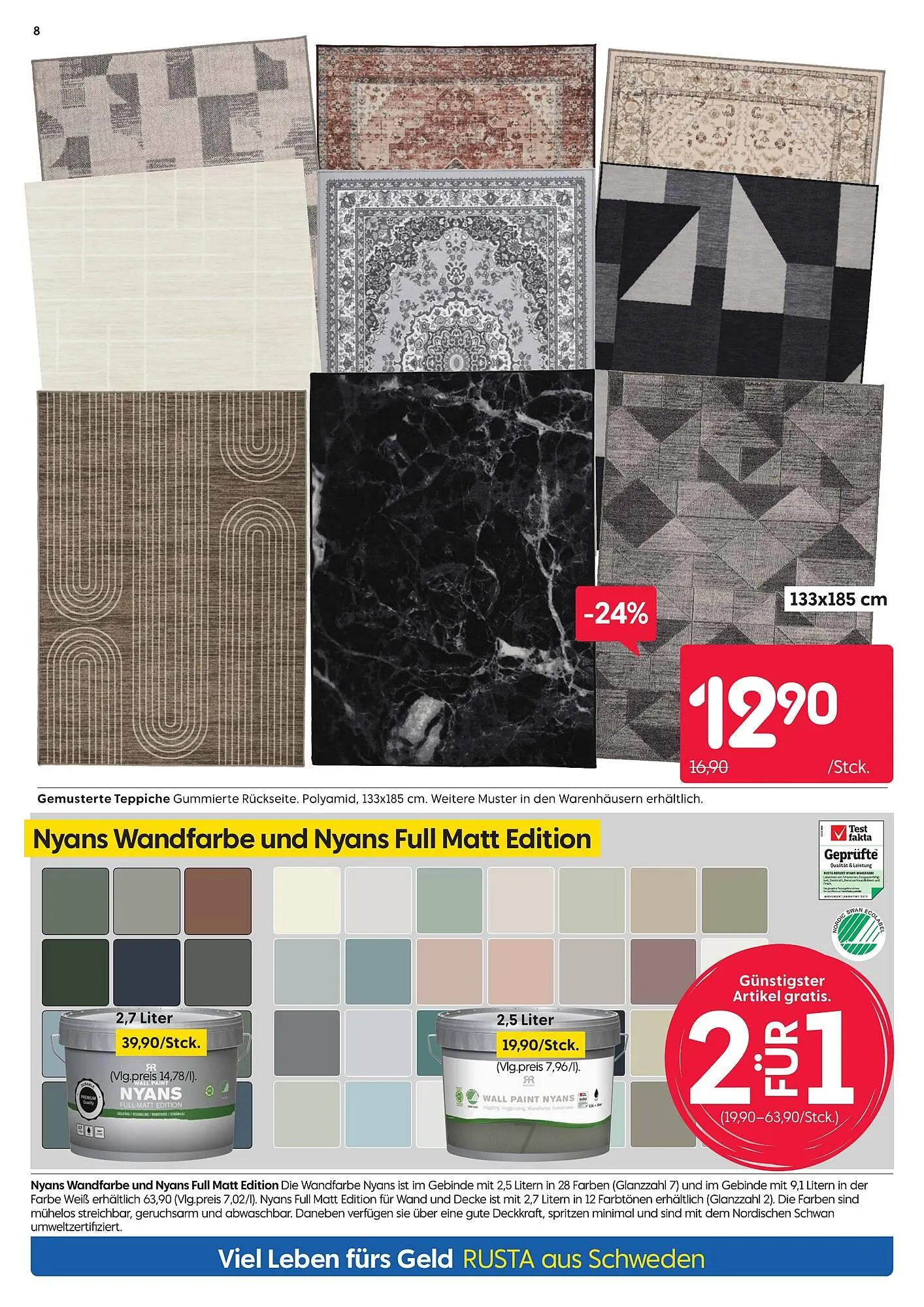 Rusta Prospekt von 10. Januar bis 16. Januar 2026 - Prospekt seite 8