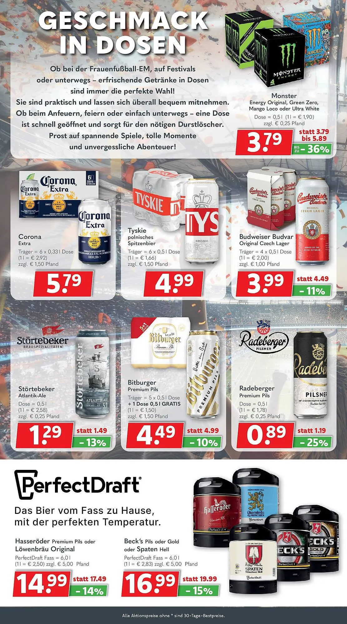 Getränkeland Prospekt von 6. Juli bis 19. Juli 2025 - Prospekt seite 4