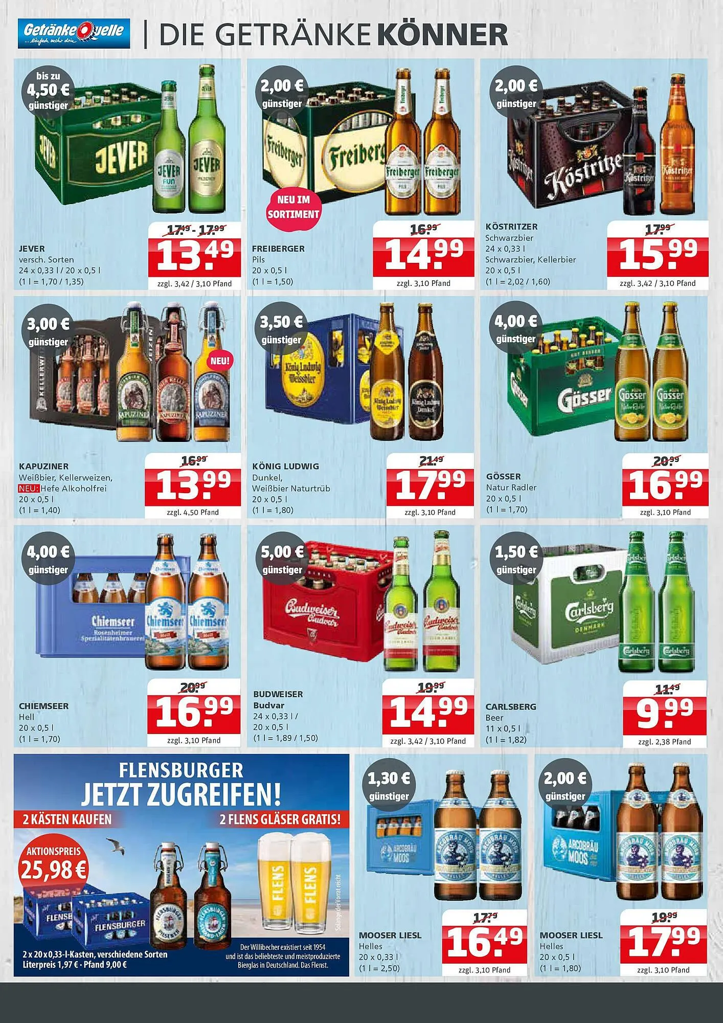 Getränke Quelle Prospekt von 22. Juni bis 5. Juli 2025 - Prospekt seite 2