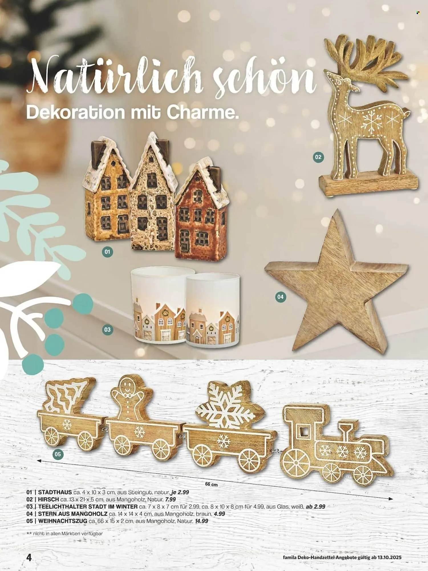 Famila Nord Ost Prospekt von 13. Oktober bis 31. Dezember 2025 - Prospekt seite 4