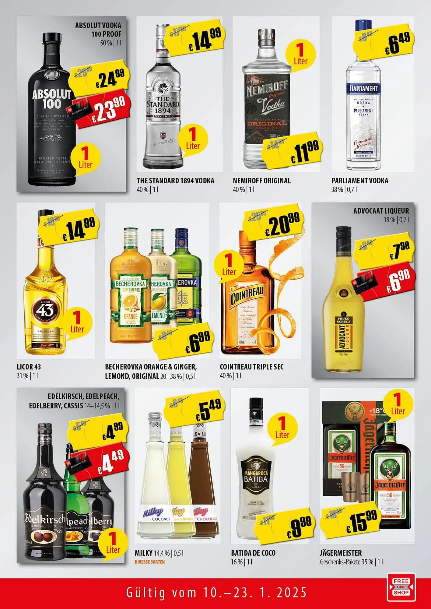 FreeOneShop Prospekt von 10. Januar bis 23. Januar 2025 - Prospekt seite 3