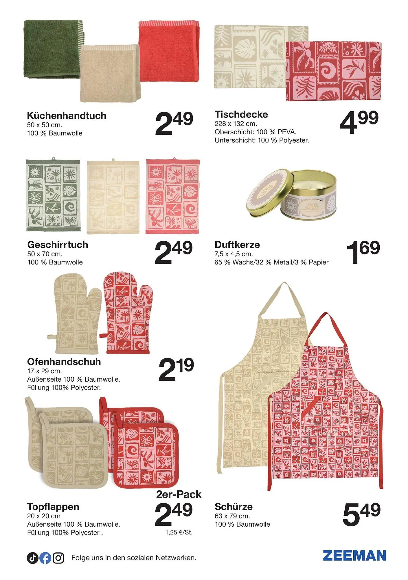 Zeeman Prospekt von 4. April bis 10. April 2026 - Prospekt seite 3