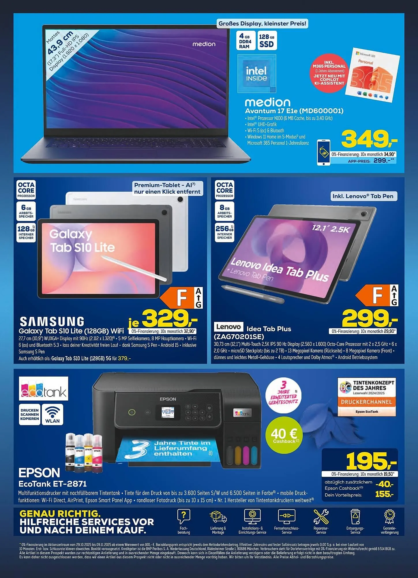 Euronics Prospekt von 29. Oktober bis 9. November 2025 - Prospekt seite 10