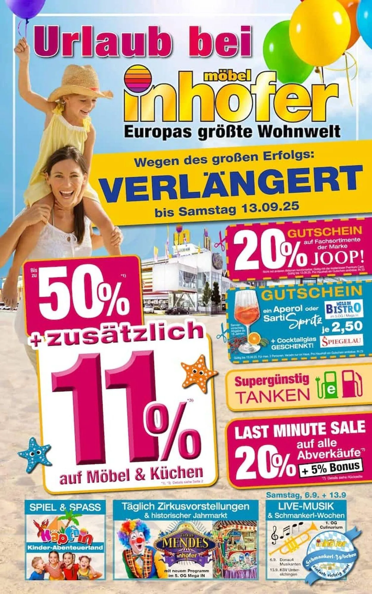 Möbel Inhofer Aktueller Prospekt von 17. November bis 1. Dezember 2025 - Prospekt seite 1