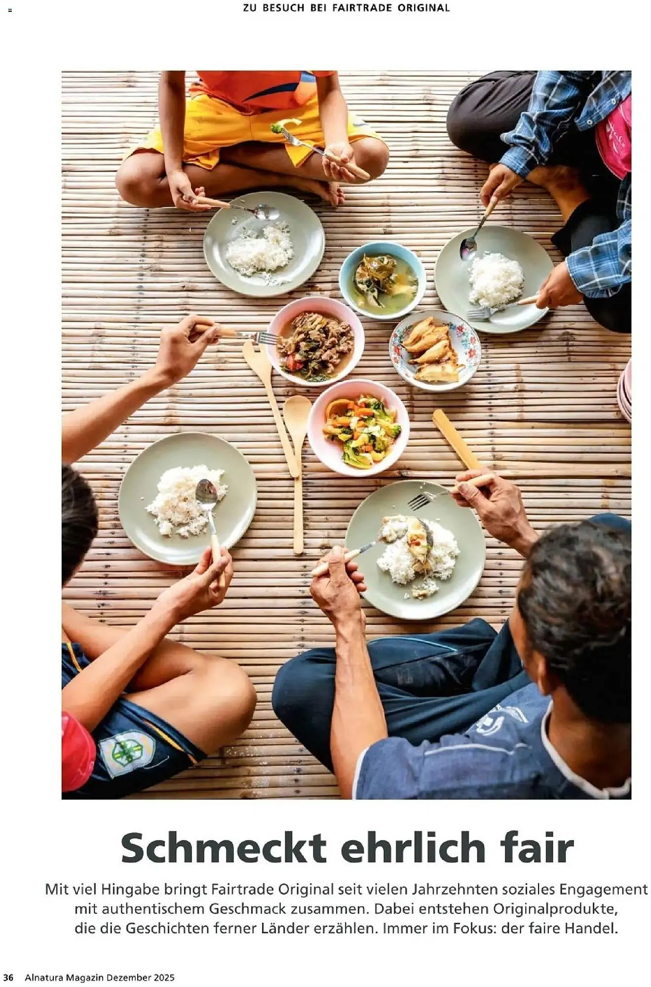 Alnatura Prospekt von 1. Dezember bis 31. Dezember 2025 - Prospekt seite 36
