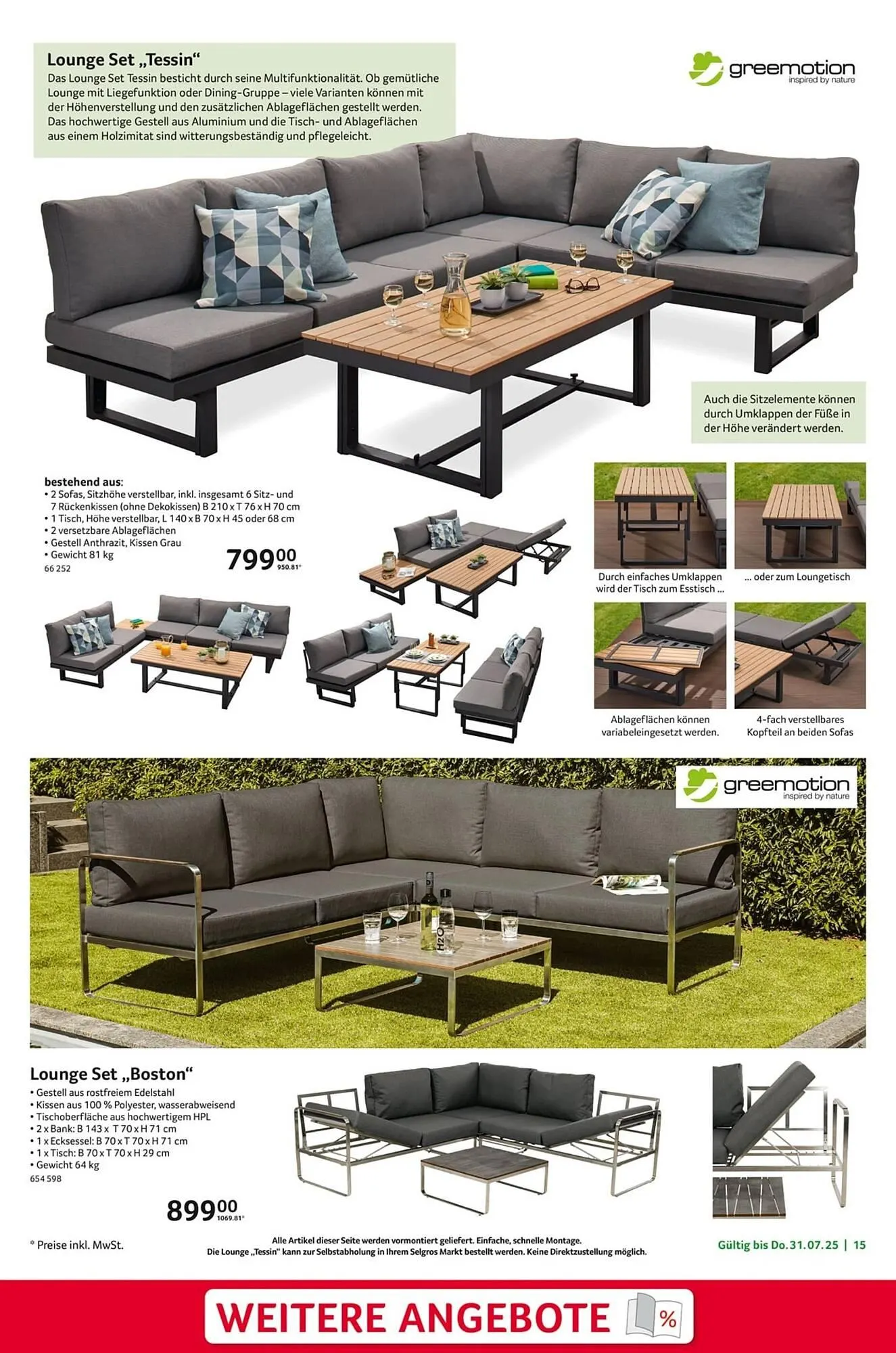 Selgros Prospekt von 20. März bis 7. Juni 2025 - Prospekt seite 15