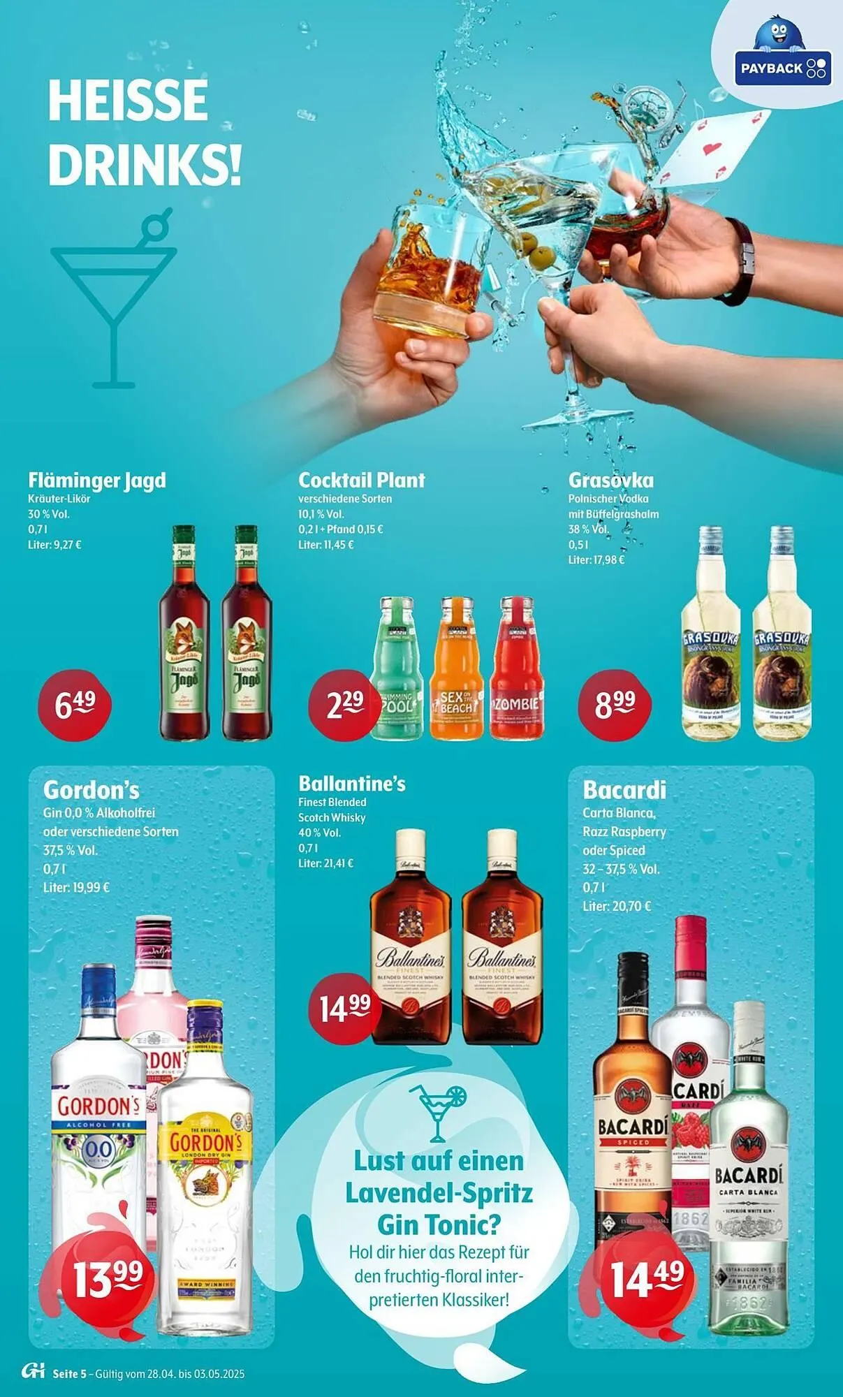 Getränke Hoffmann Prospekt von 28. April bis 3. Mai 2025 - Prospekt seite 5