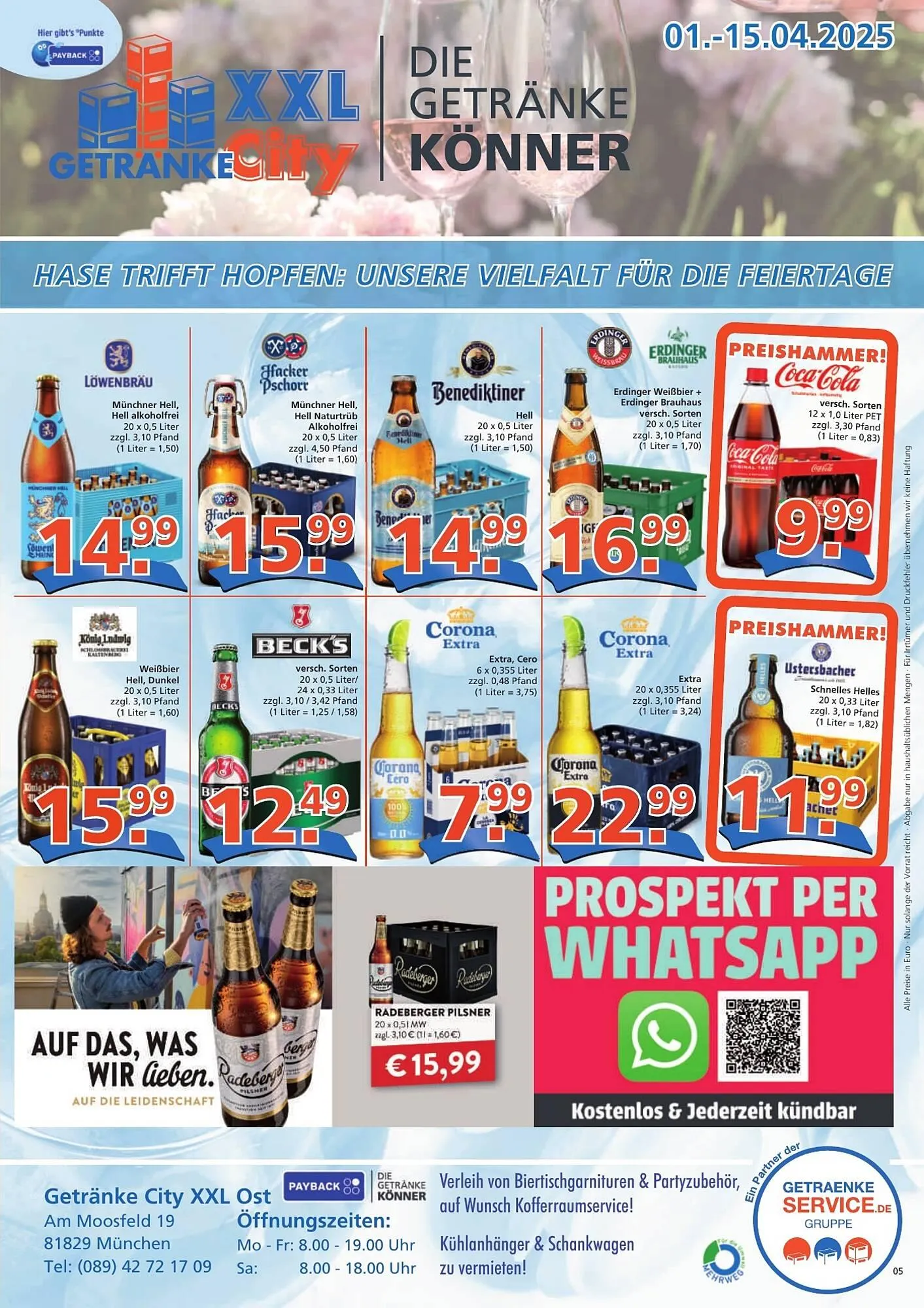 Getränke City Prospekt von 1. April bis 30. April 2025 - Prospekt seite 2