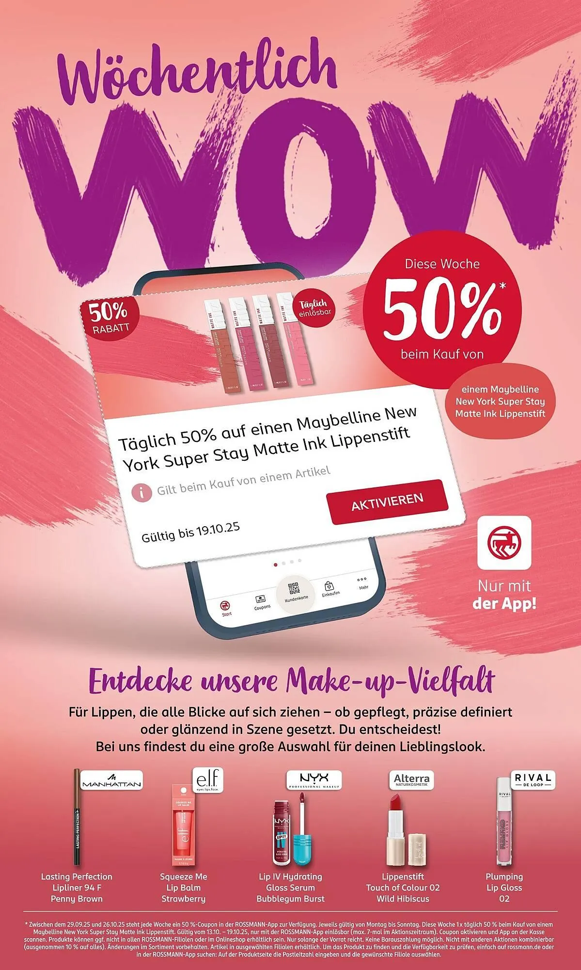 Rossmann Prospekt von 13. Oktober bis 17. Oktober 2025 - Prospekt seite 8