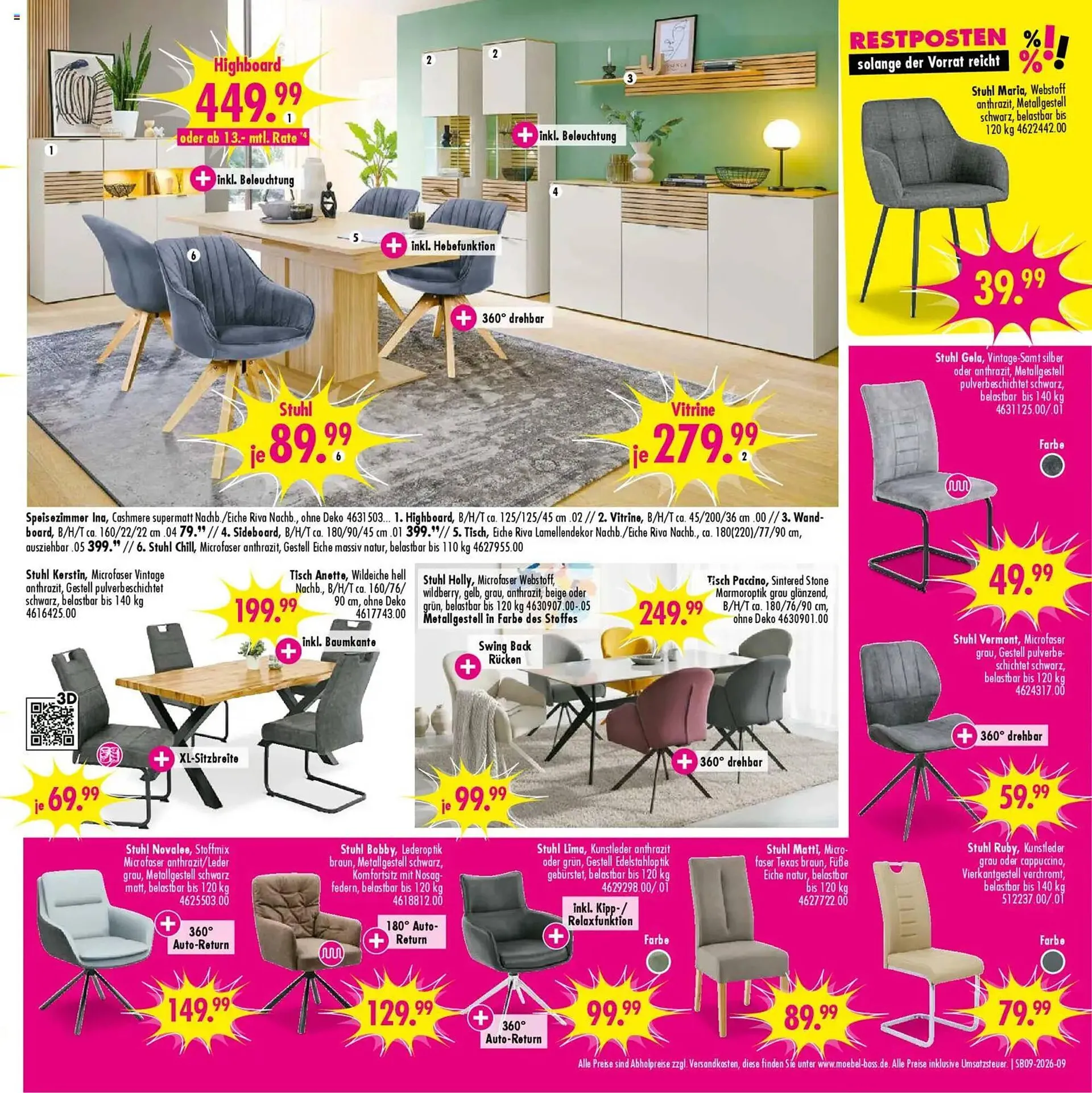 Möbel Boss Prospekt von 21. Februar bis 27. Februar 2026 - Prospekt seite 9