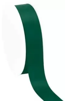 Satinband, dunkelgrün, 25 mm, 25 m