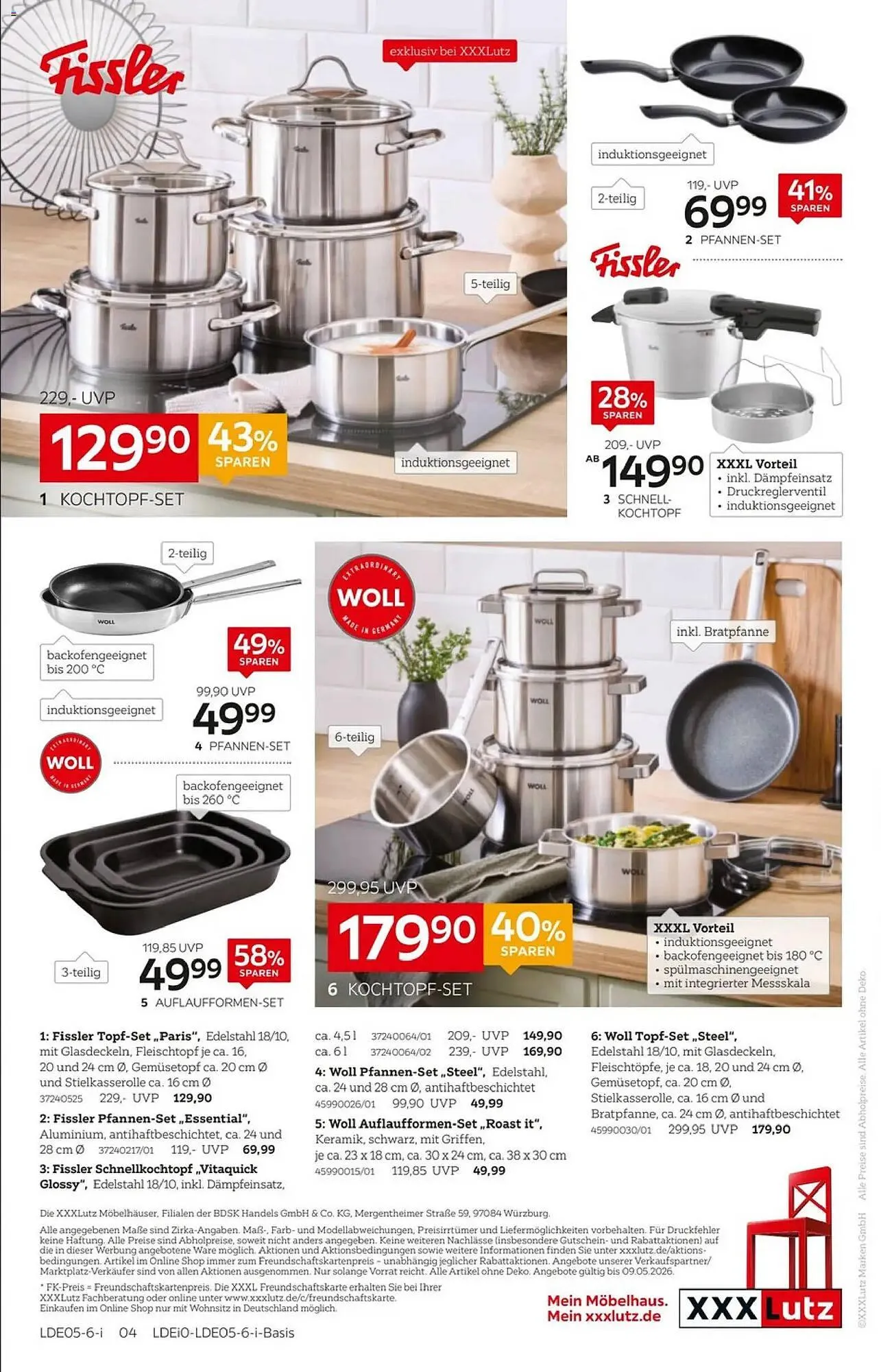 XXXLutz Prospekt von 25. April bis 9. Mai 2026 - Prospekt seite 14