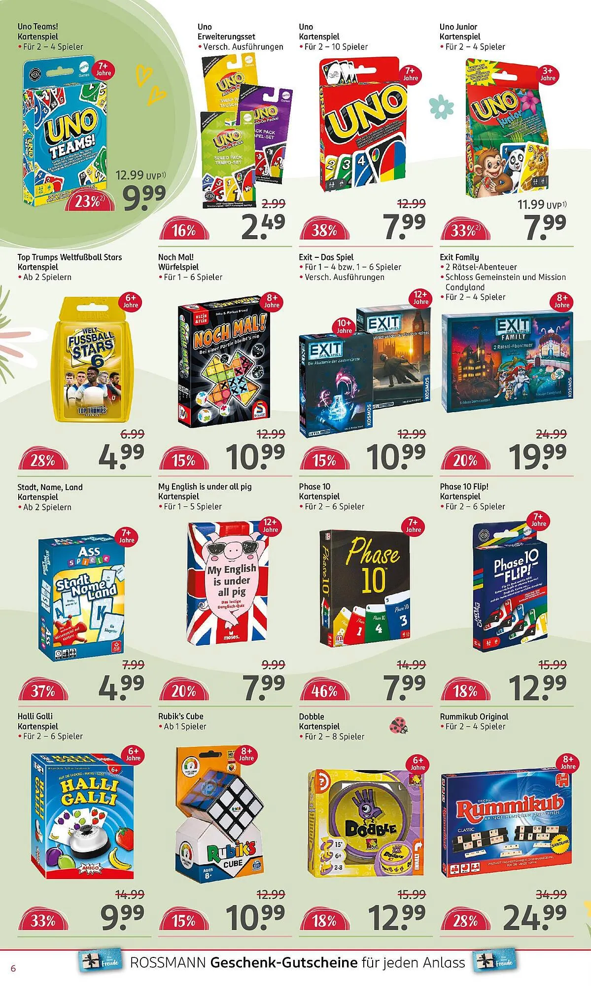 Rossmann Prospekt von 6. April bis 17. April 2025 - Prospekt seite 6