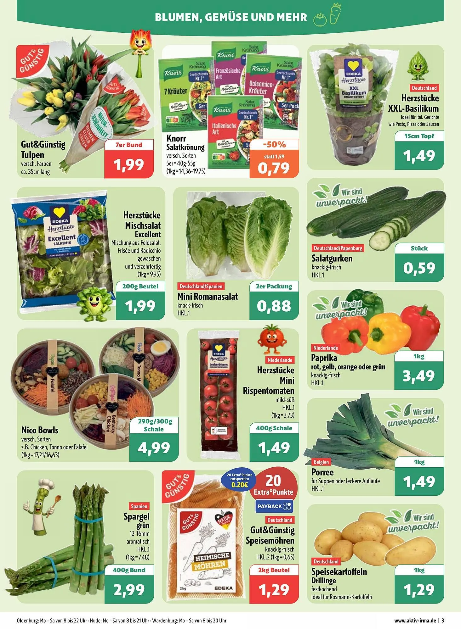 Aktiv Irma Prospekt von 20. April bis 25. April 2026 - Prospekt seite 3