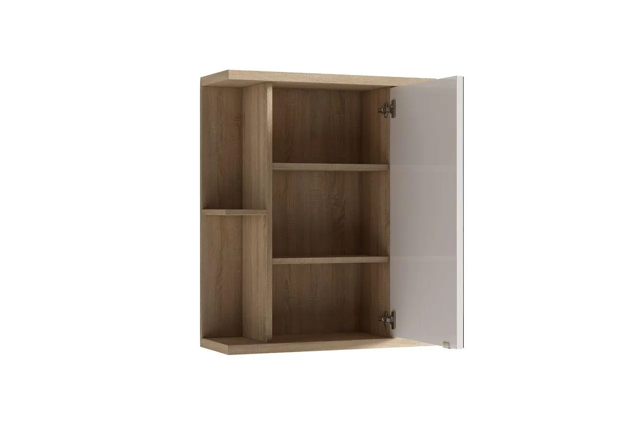NEBRASKA Spiegelschrank, Breite 60 cm, Spiegelglas