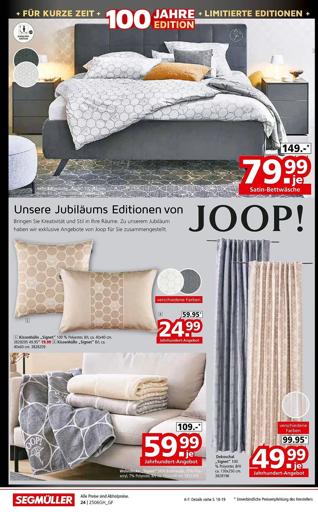 Segmüller Prospekt von 7. Juni bis 28. Juni 2025 - Prospekt seite 36