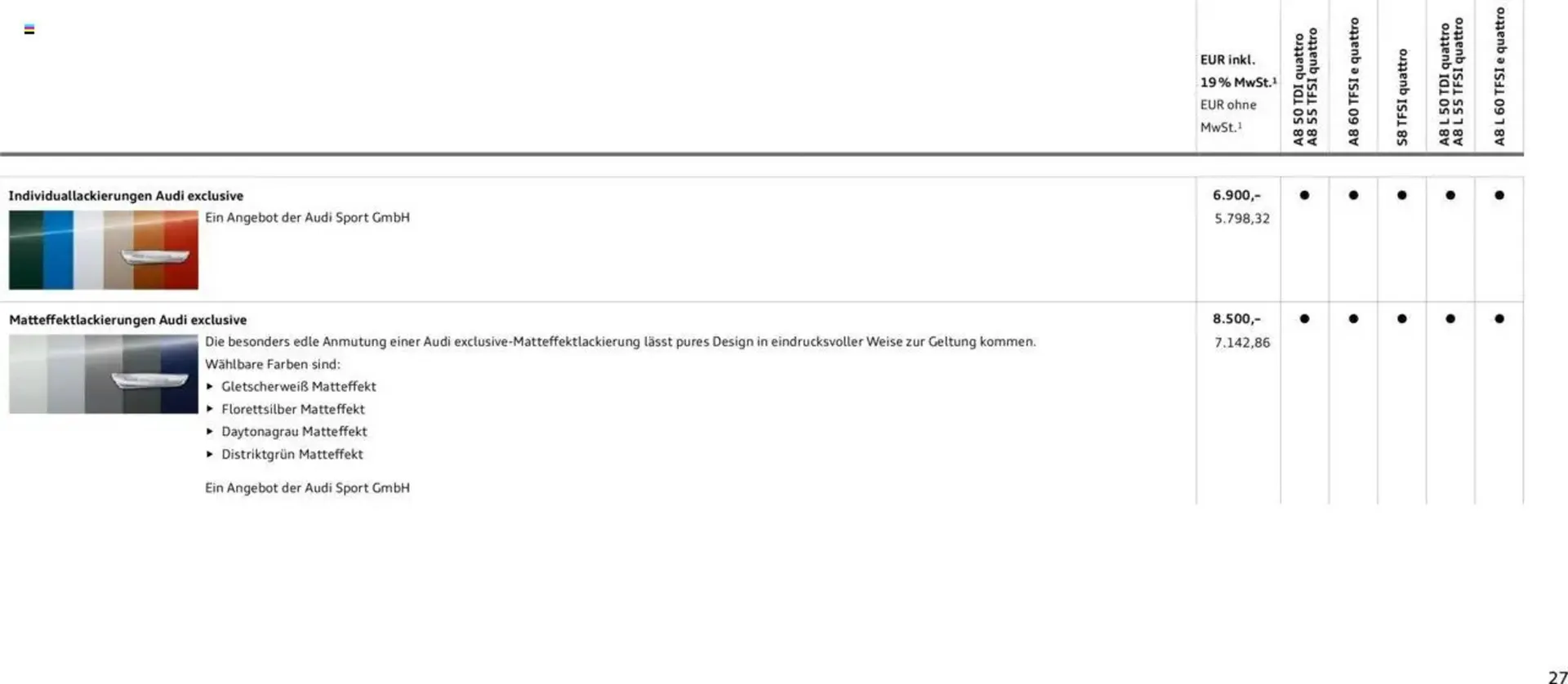 Audi Prospekt von 20. Februar bis 9. Januar 2026 - Prospekt seite 26