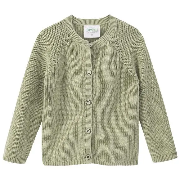 Baby Strickjacke mit Knopfleiste