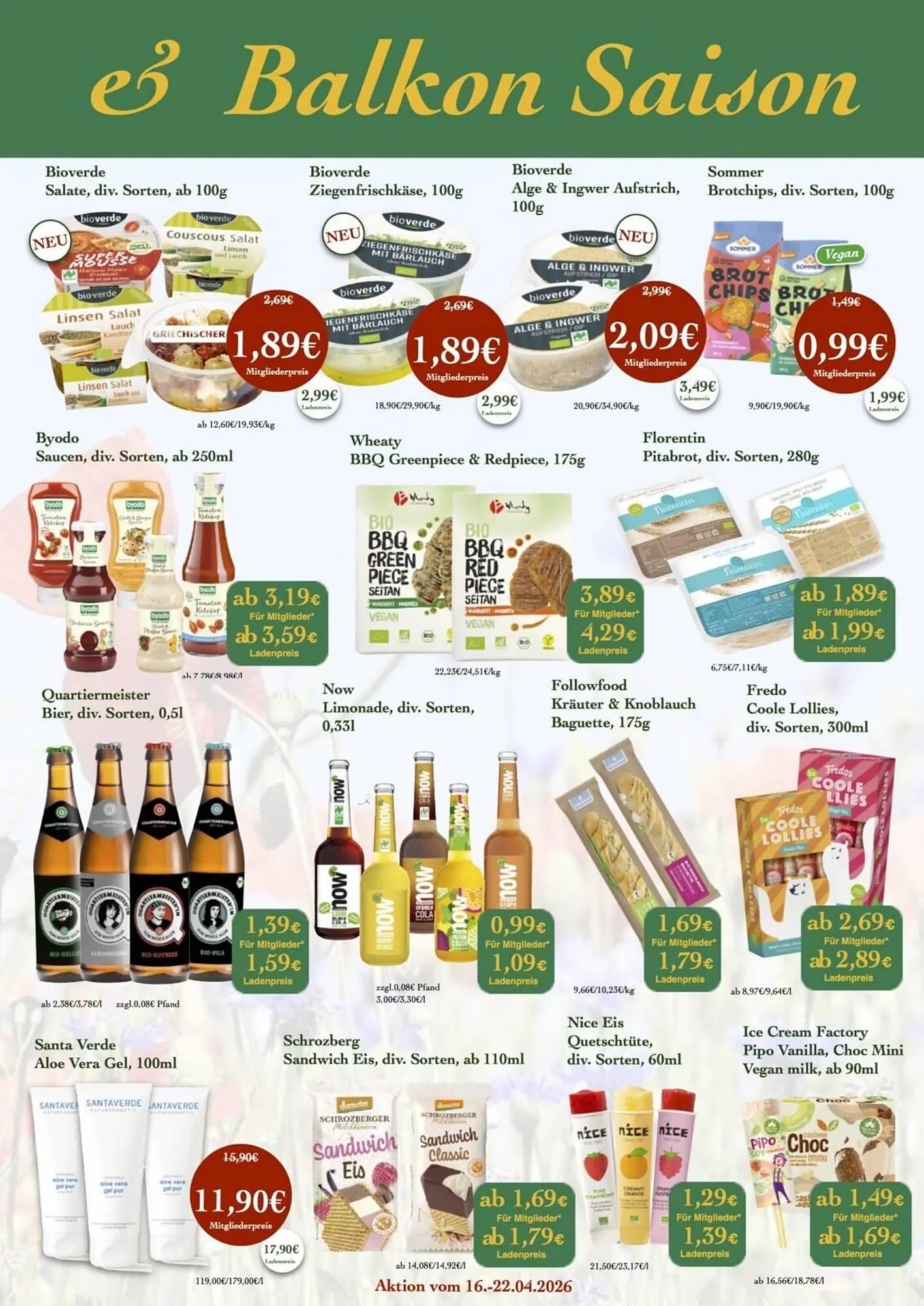 LPG Biomarkt Prospekt von 16. April bis 22. April 2026 - Prospekt seite 4