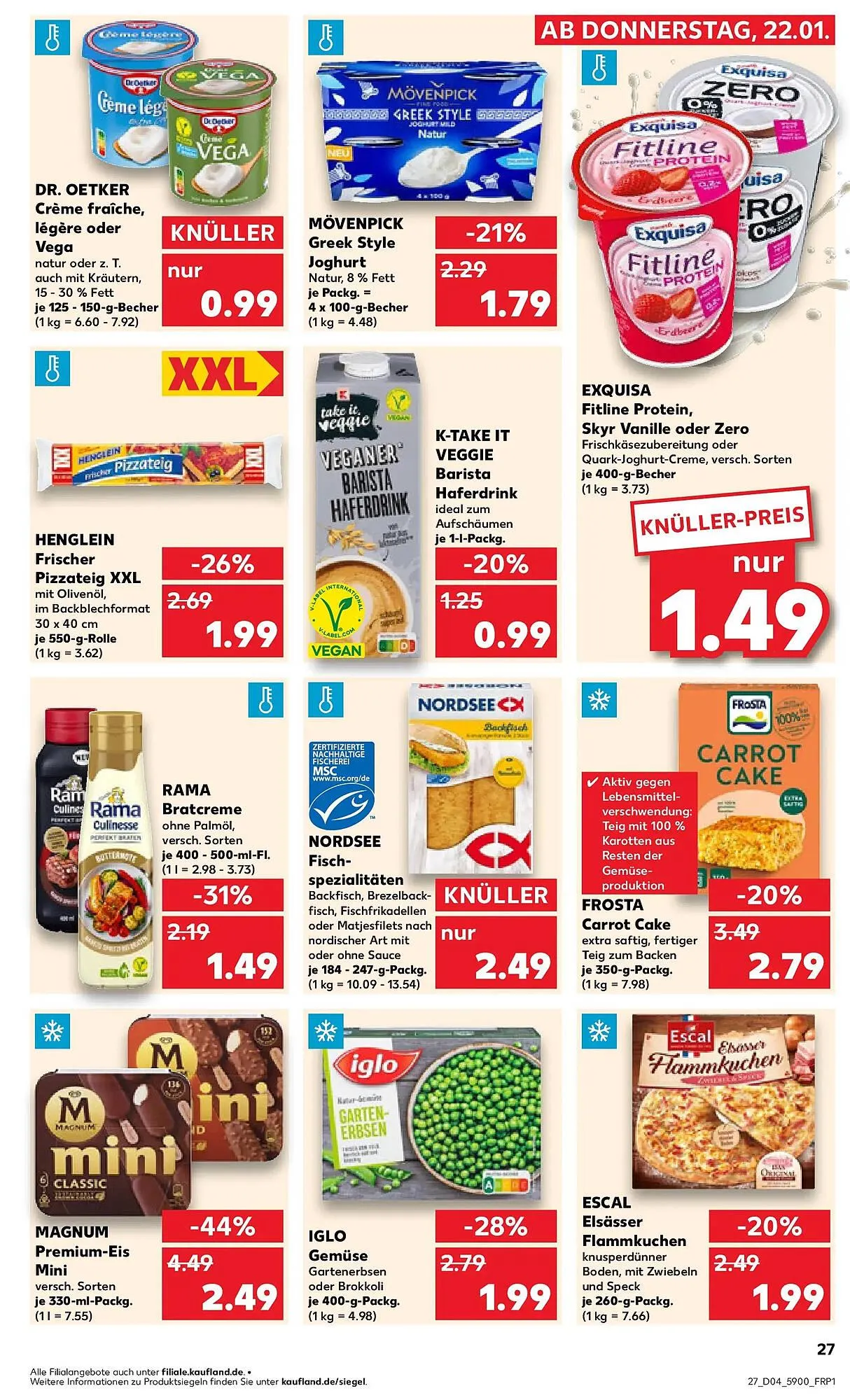 Kaufland Prospekt von 21. Januar bis 28. Januar 2026 - Prospekt seite 27